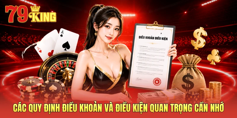 Các quy định điều khoản và điều kiện quan trọng cần nhớ