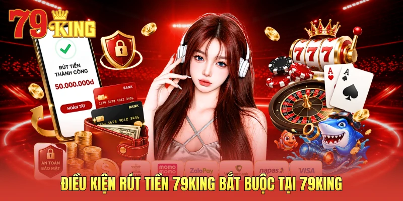 Điều kiện rút tiền 79king bắt buộc tại 79king