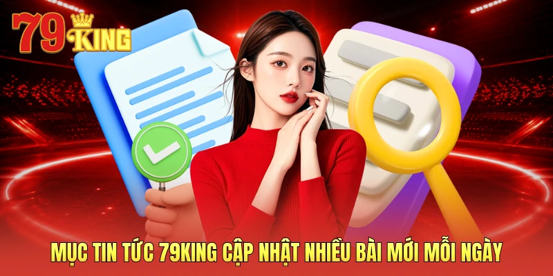 Mục tin tức 79KING cập nhật nhiều bài mới mỗi ngày